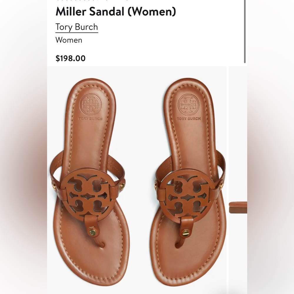 Tory Burch Miller Sandal - Size 8